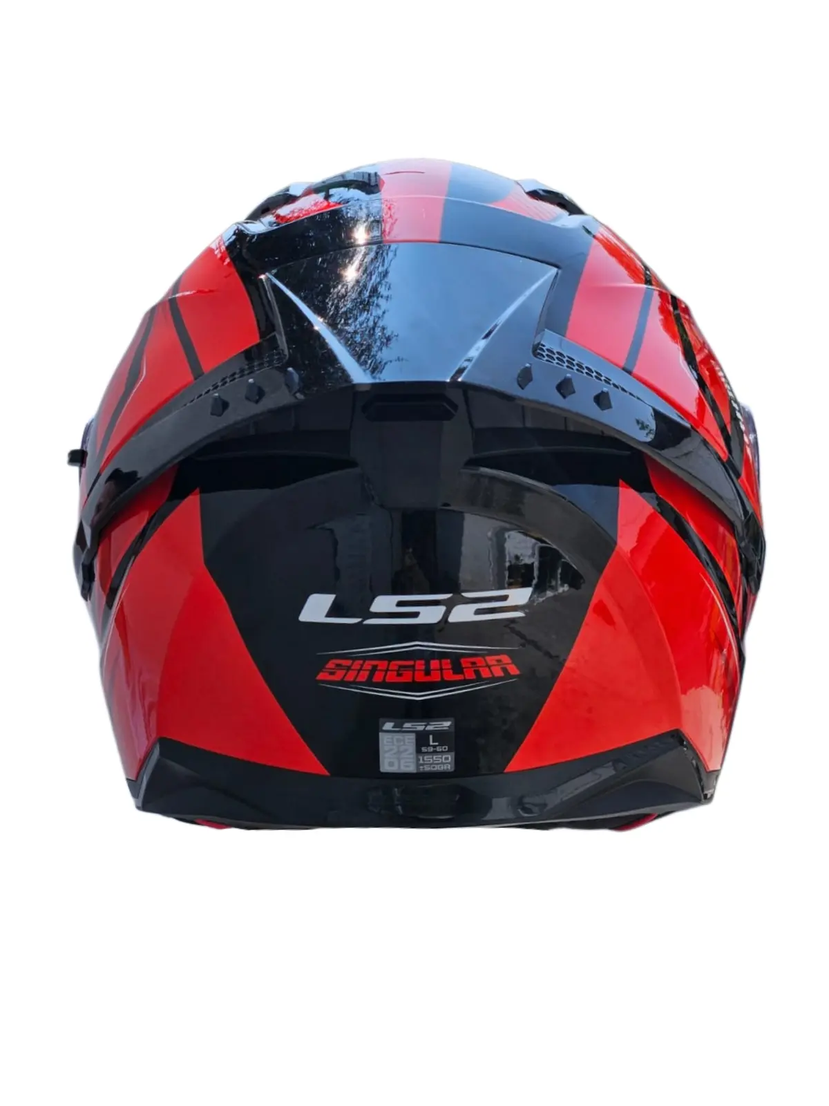 CASCO LS2 FF806 FUSION II SINGULAR ROJO