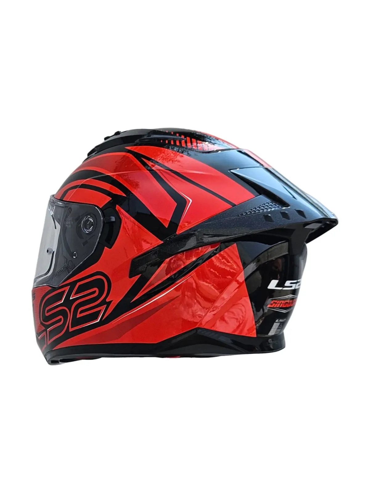 CASCO LS2 FF806 FUSION II SINGULAR ROJO