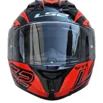 CASCO LS2 FF806 FUSION II SINGULAR ROJO