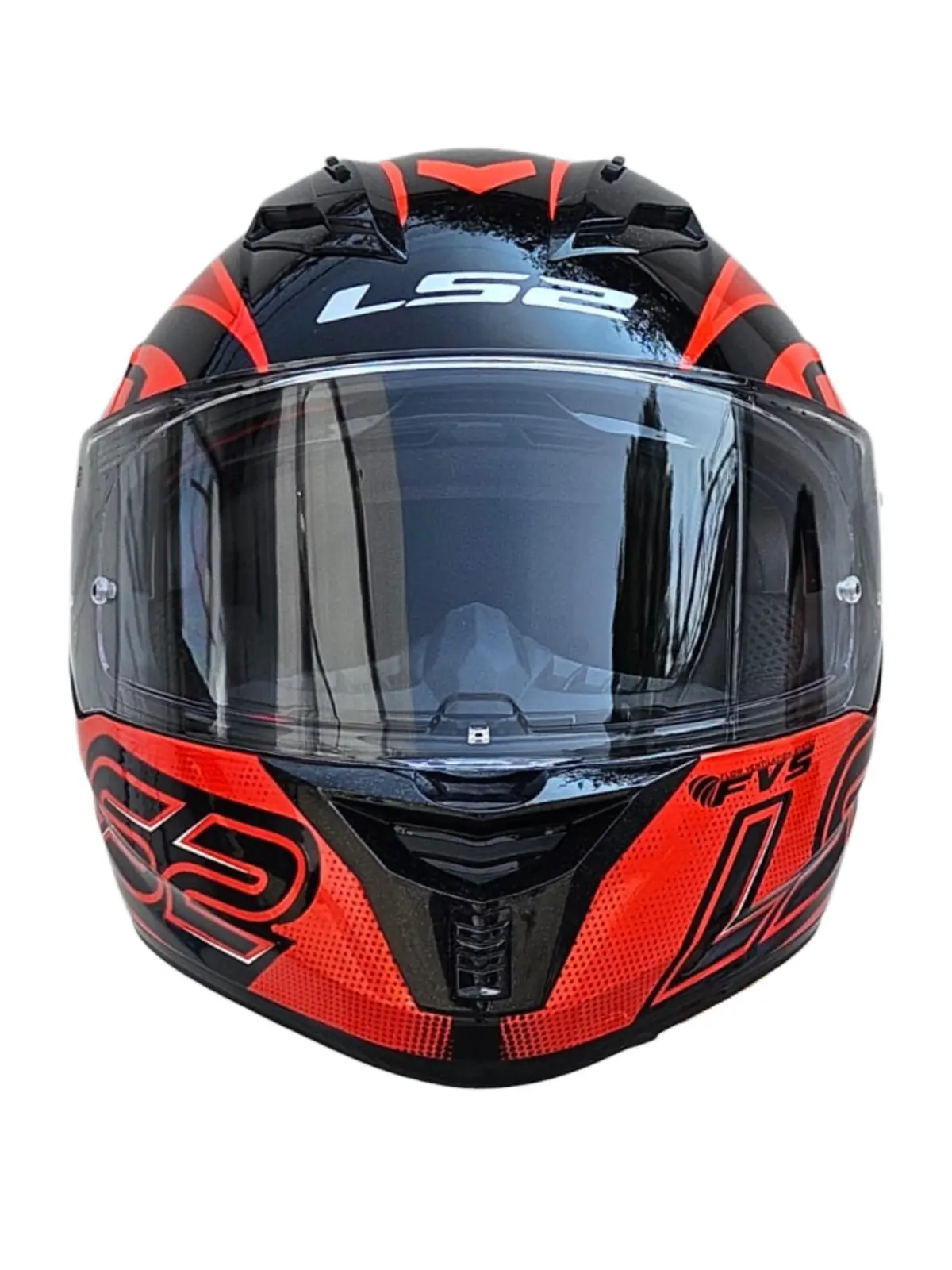 CASCO LS2 FF806 FUSION II SINGULAR ROJO