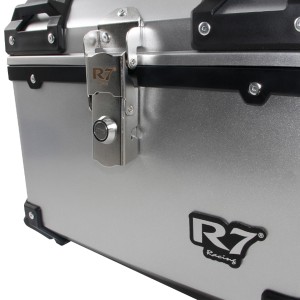 TOP CASE TRASERO MOTOCICLETA R7 RACING TIPO ALUMNIO 45 LTS - R7 45 LTS