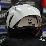 CASCO R7 STRYKER BLANCO/NEGRO