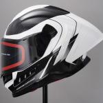 CASCO R7 STRYKER BLANCO/NEGRO