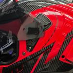 CASCO R7 STRYKER NEGRO/ROJO