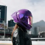 CASCO R7 STRYKER MORADO DOT