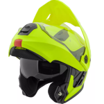 Casco Abatible Joe Rocket Rkt 500 Solid Neón Brillante