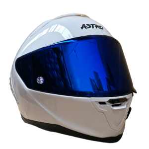 CASCO ASTRO ALFA S FIBRA DE VIDRIO BCO AZUL