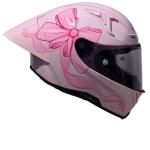 CASCO ASTRO PISTA MOÑO ROSA
