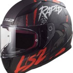 Casco LS2 Integral Rapid II Raven