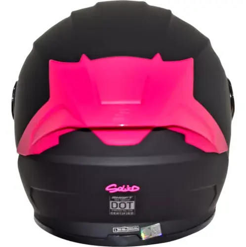 CASCO INTEGRAL SHAFT SH-502 Solid Pink con Spoiler 2025