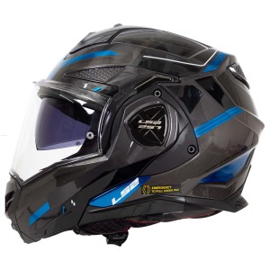 CASCO LS2 ADVANT X SPECTRUM NGO/TITA/AZUL