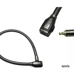 Candado Kovix KWL24-110 Cable en Espiral con Alarma