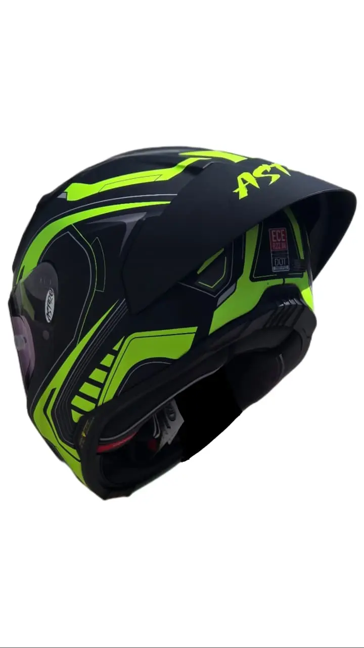 CASCO ASTRO PISTA KRISS FLUO