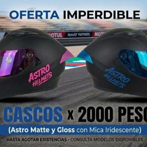 CASCOS ASTRO STINGUER 2 X $2000