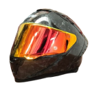 CASCO ASTRO ALFA RED X FIBRA DE CARBONO FORJADO