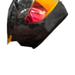 CASCO ASTRO ALFA RED X FIBRA DE CARBONO FORJADO