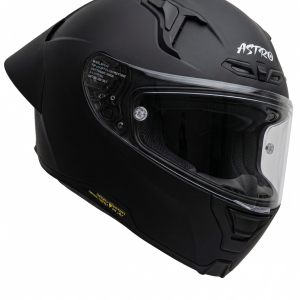 CASCO ASTRO PISTA NEGRO/NEGRO MATE