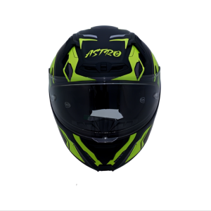 CASCO ASTRO PISTA NEGRO/VERDE