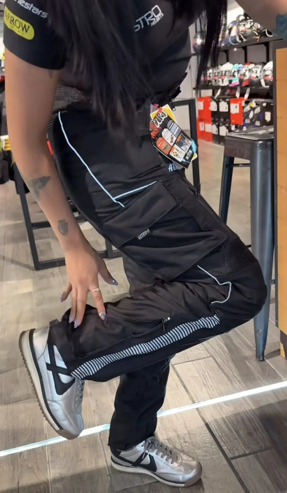 PANTALÓN ASTRO NEGRO DAMA