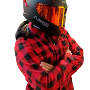 Camisa Con Protecciones Certificadas Atrox Fibra De Kevlar