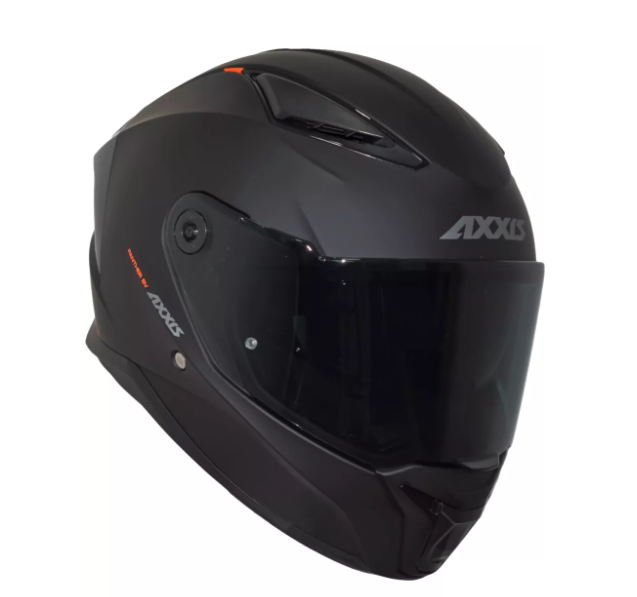 Casco Axxis Panther Solid Negro Mate Doble Certificación