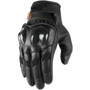 GUANTES ICON CONTRA2 NEGRO