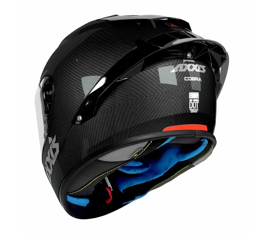 Casco Axxis Cobra Carbon Negro