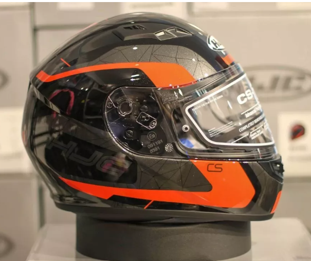 Casco Hjc Integral Cs 15 Doble Certificacion Dosta Rojo