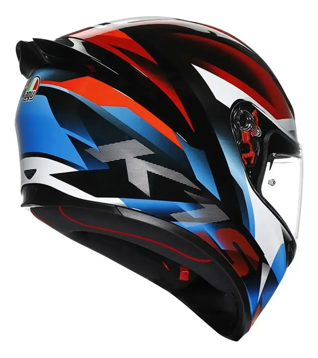CASCO AGV K1S K1 S E2206 - FASTLAP BLACK/GREY/RED