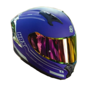 Casco Hax Obsidian 2.0 Púrpura Con 22.06