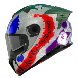 OUTLET CASCO AXXIS HAWK JOKER EDITION