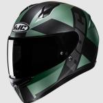 CASCO HJC C10 TEZ VERDE OSCURO EXCLUSIVO DE PAGINA