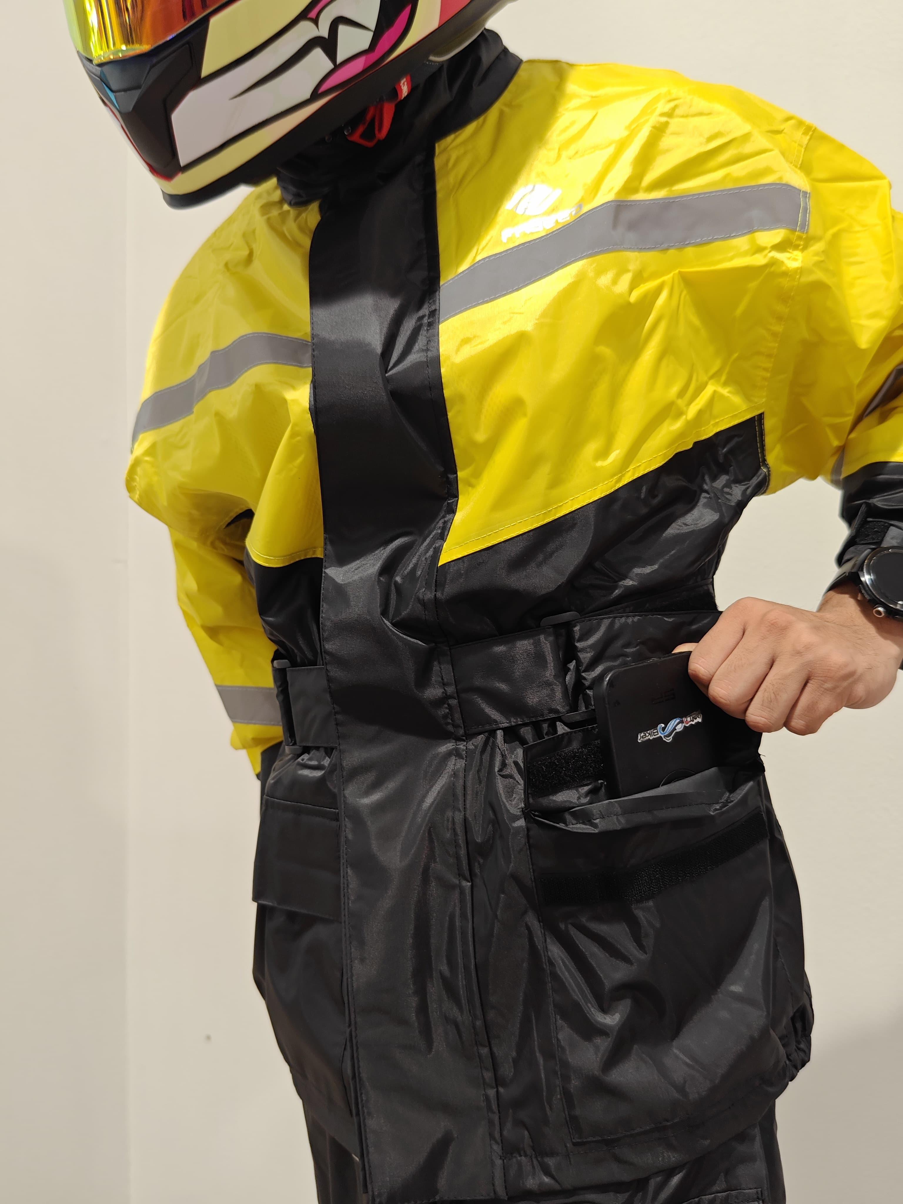 Impermeable Fassed Modelo A034 Amarillo