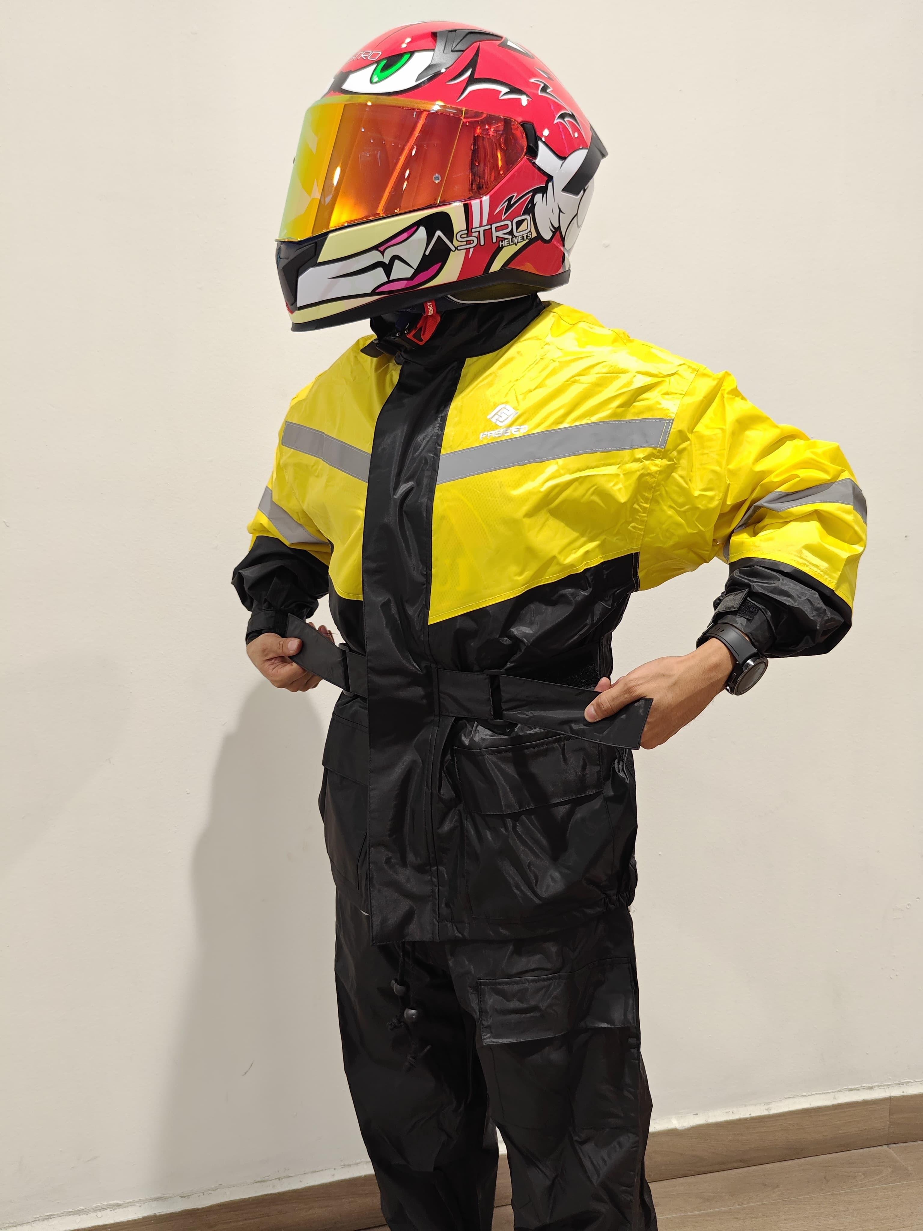 Impermeable Fassed Modelo A034 Amarillo