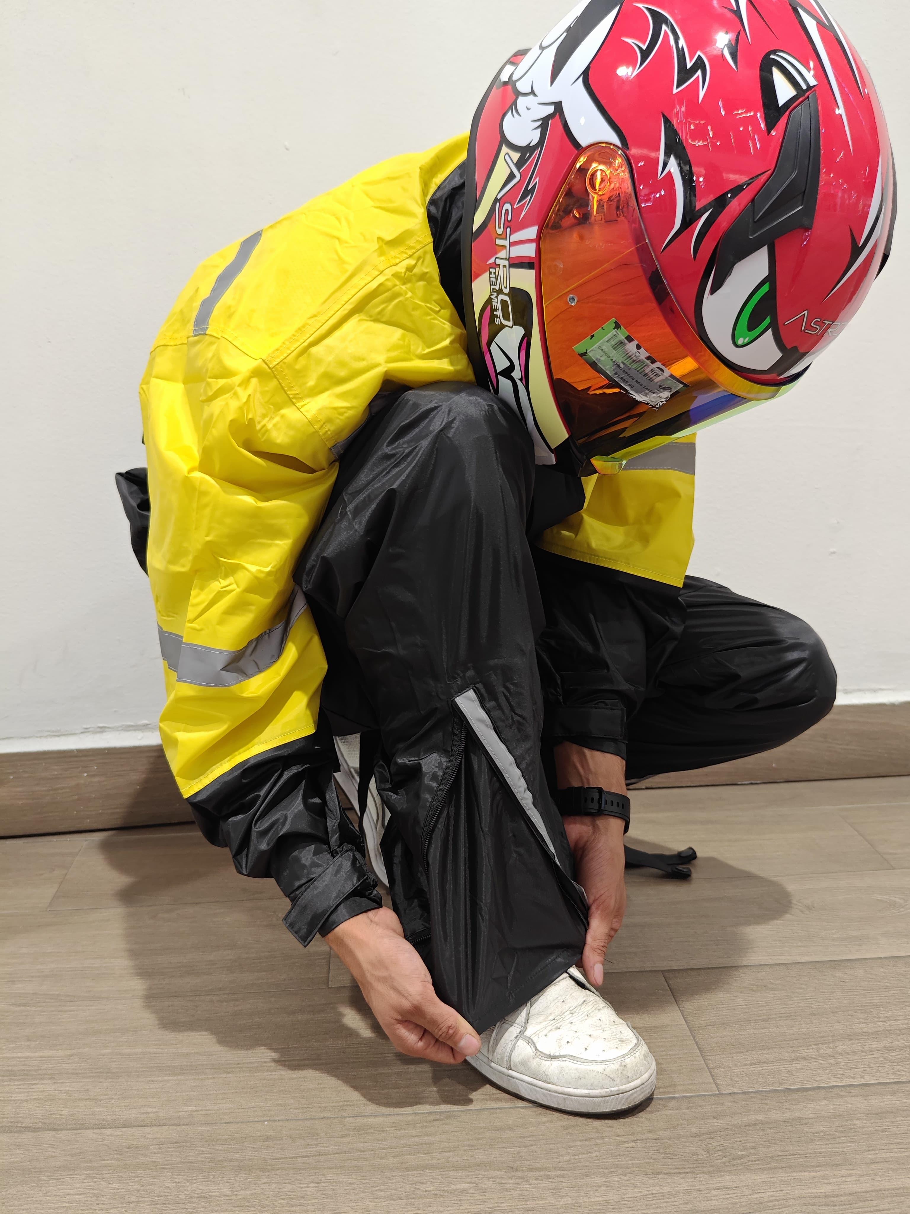 Impermeable Fassed Modelo A034 Amarillo