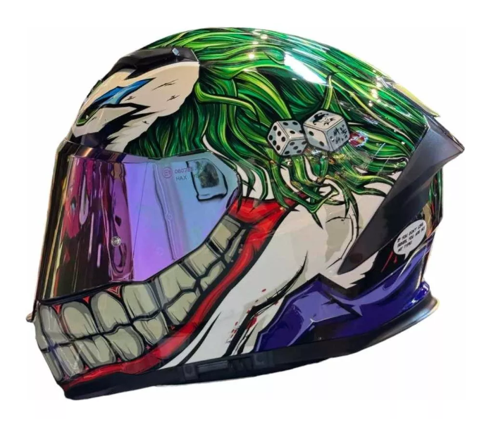 Casco Moto Hax Joker Certificación Ecer2206 Cierre Magnético