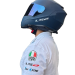 CASCO STORM II LS2 AZUL MATE FF800