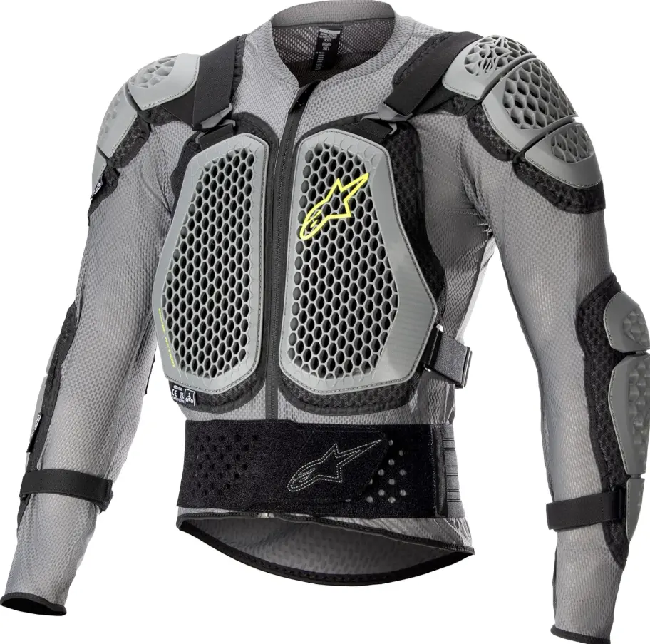 Chamarra de protección Bionic Action V2 GRIS FLUO
