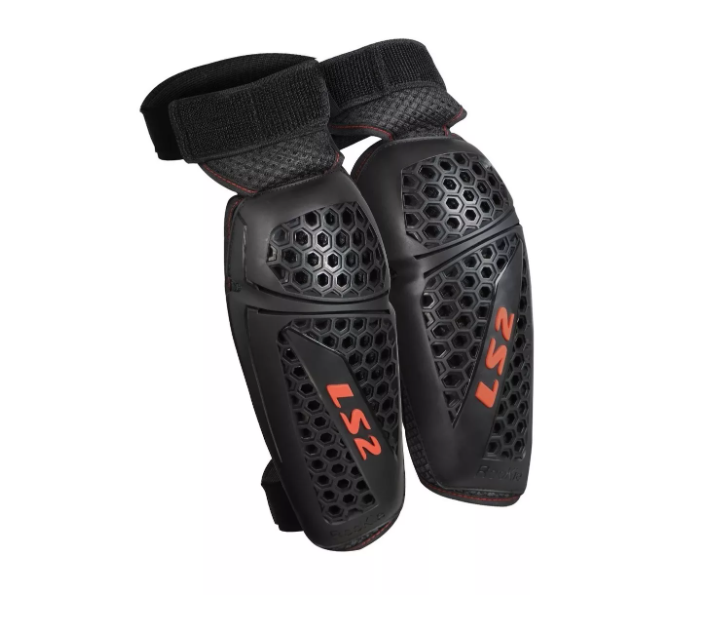 Coderas Para Moto Ls2 Rookie Negro Ajustable Unitalla