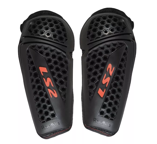Coderas Para Moto Ls2 Rookie Negro Ajustable Unitalla