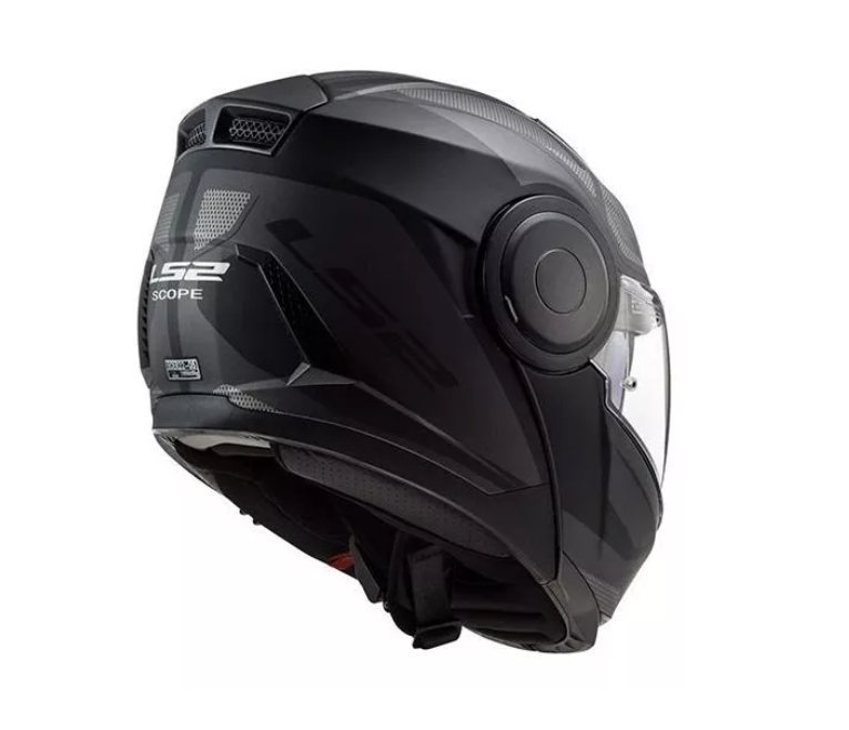 Casco Abatible Ls2 Scope Axisnegro Titanio Mate Talla M L XL XXL