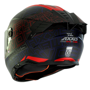 OUTLET CASCO AXXIS HAWK CUBIK NEGRO AZUL NARANJA - HAWK DE VENTA EXCLUSIVA EN PAGINA