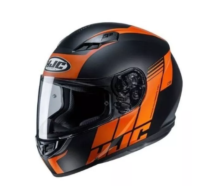 Casco Hjc Integral Cs 15 Mylo Naranja Doble Certificacion