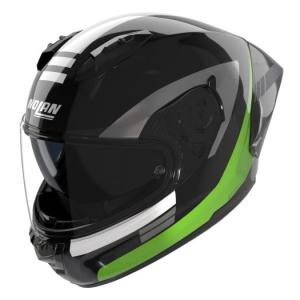 CASCO NOLAN N60-6 SPORT CONTRASTO NGO/VERDE FLUO