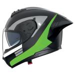 CASCO NOLAN N60-6 SPORT CONTRASTO NGO/VERDE FLUO