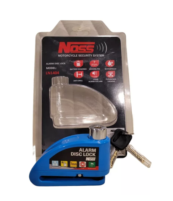 Candado De Moto Con Alarma Para Disco Noss
