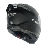 CASCO LS2 FF802 FLASH II NEGRO MATTE CON INTERCOMUNICADOR