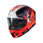 Casco axxis panther passenger rojo