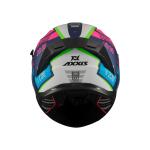 Casco axxis panther passenger blanco rosa