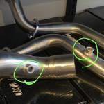 FULL SYSTEM Yamaha MT-07 2025 Thunder aluminium "Dark" CON DOBLE SONDA LANDA